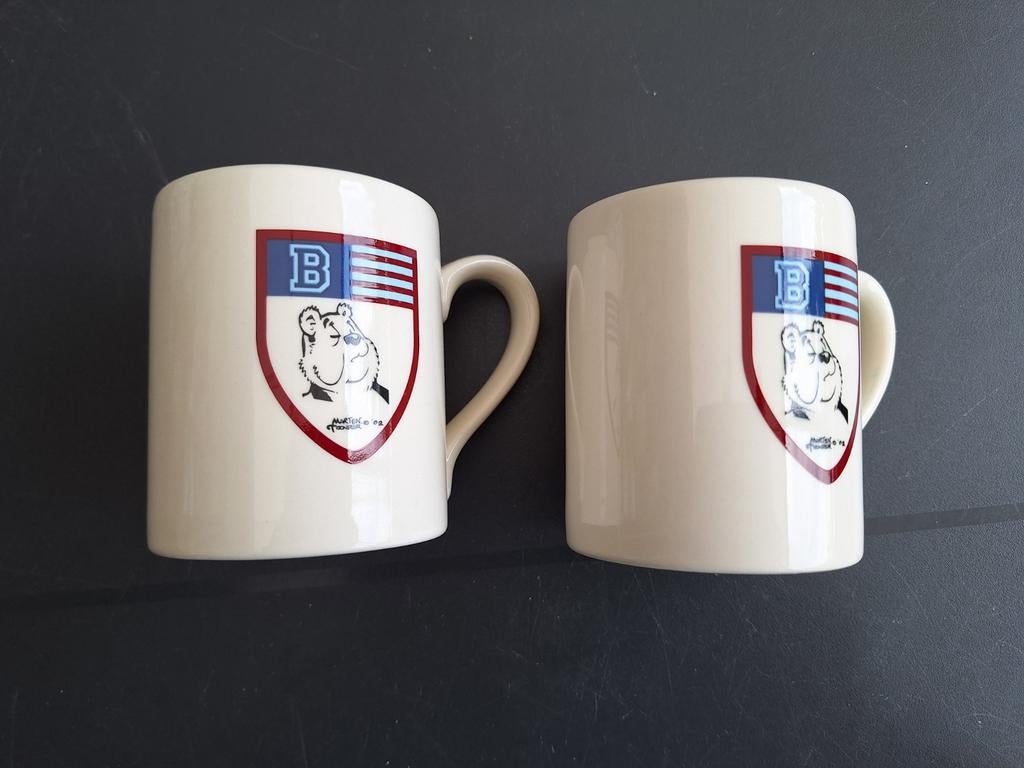 2x Ollie B. Bommel mokken - Als nieuw, Verzamelen, Ophalen of Verzenden, Olivier B, Bommel en Tom Poes, Zo goed als nieuw, Overige typen