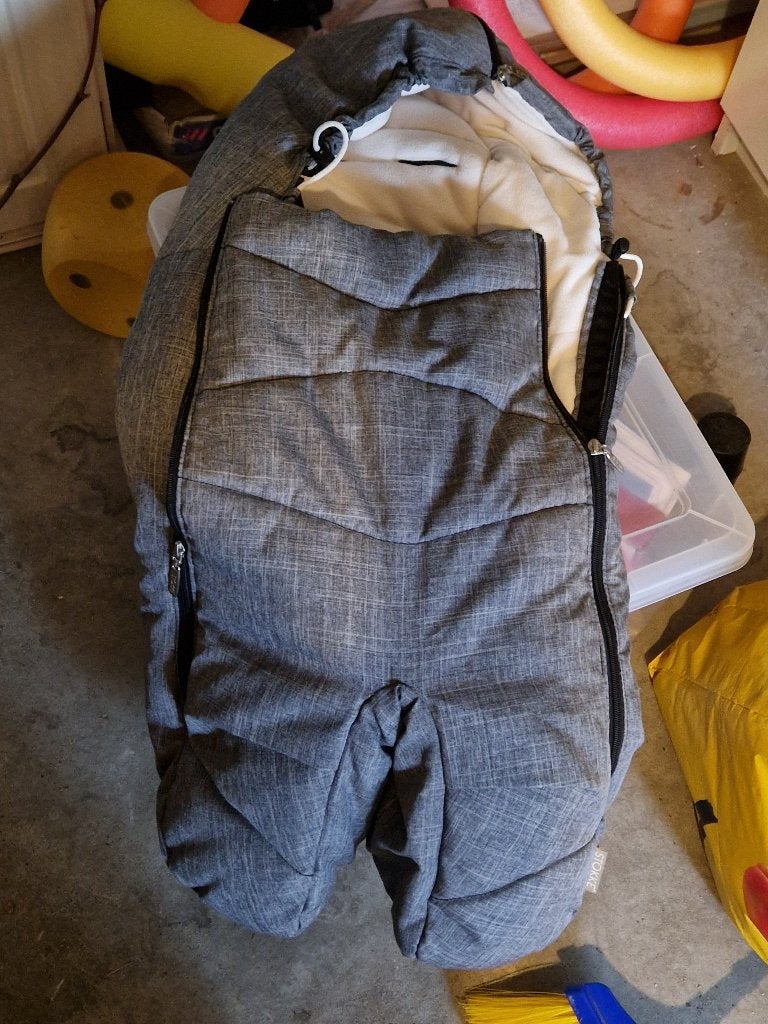 Stokke kinderwagen voetenzak, paraplu, regenhoes, buggyzitje, Kinderen en Baby's, Ophalen, Gebruikt, Overige merken