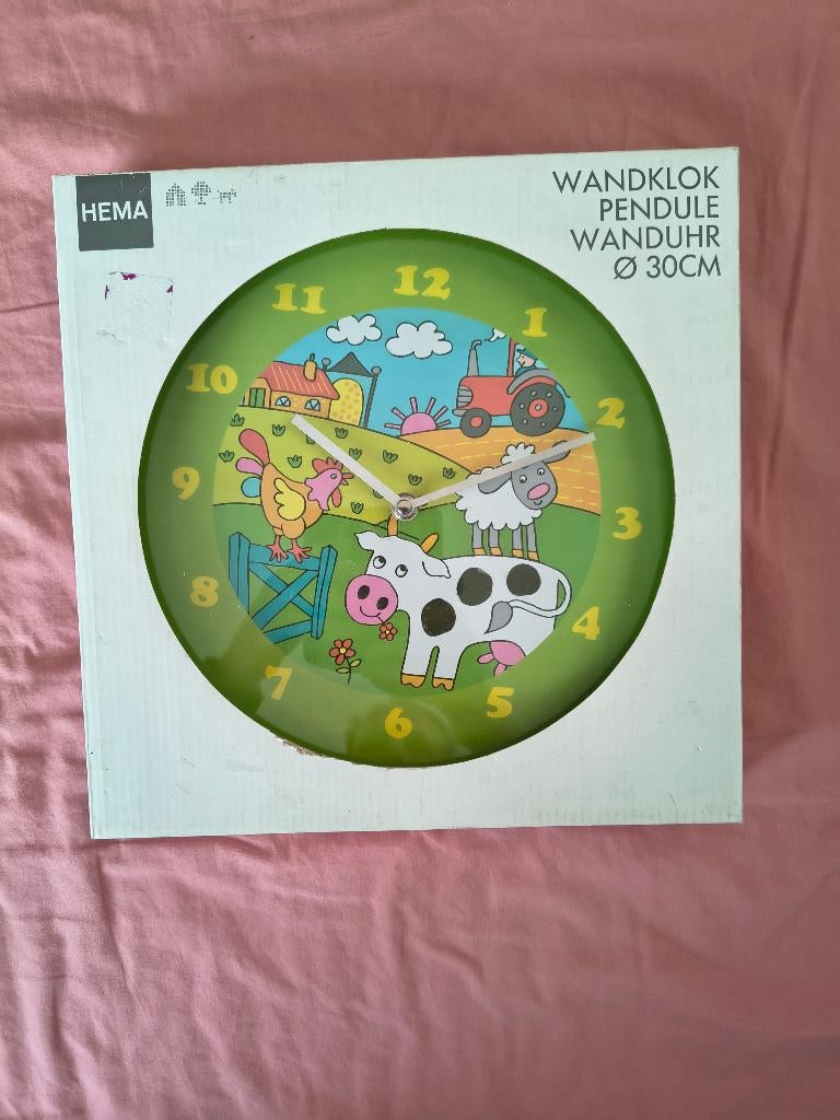 kinderkamerklok, Ophalen of Verzenden, Nieuw, Overige typen
