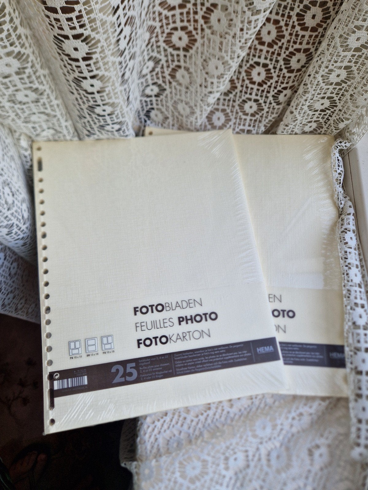 HEMA Fotobladen Navulling 2x25 Stuks, Ophalen of Verzenden, Nieuw