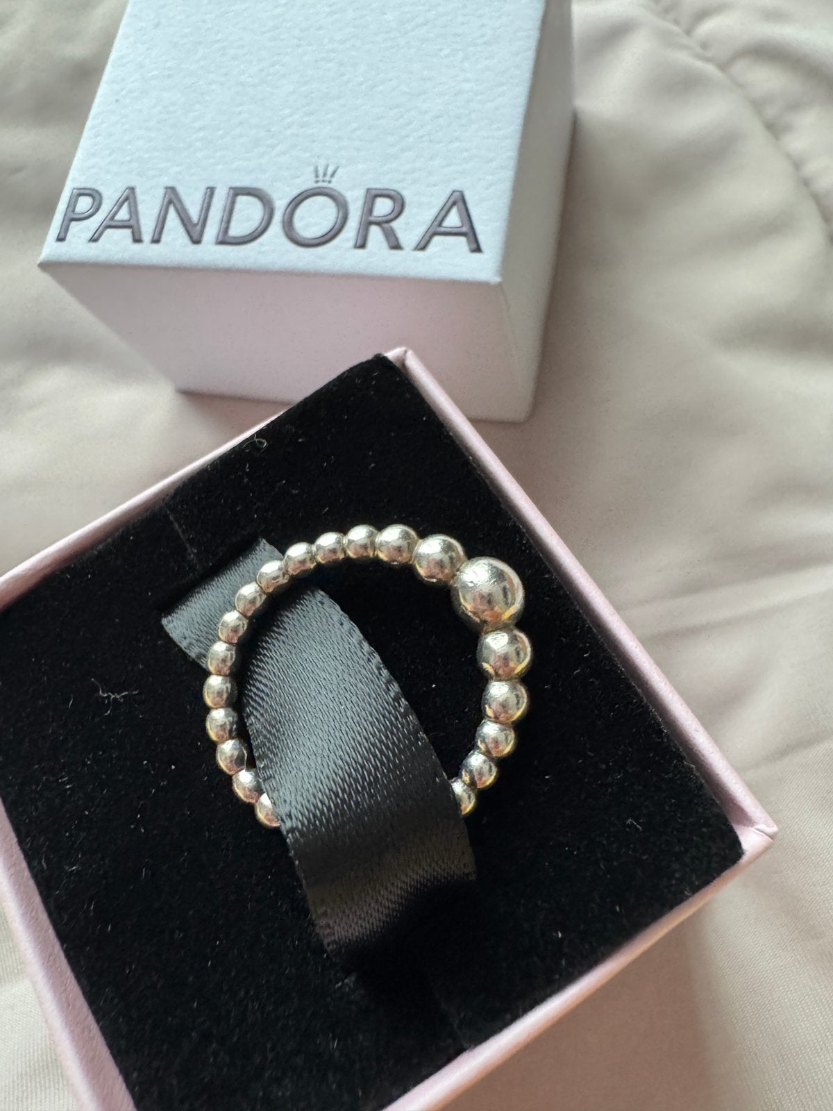 Pandora ring maat 54, Ophalen, Zo goed als nieuw, Zilver