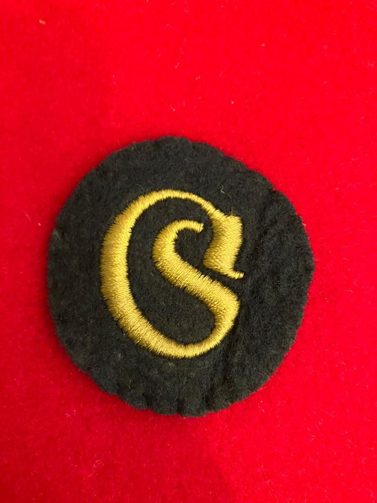 Gedragen Wehrmacht Schirrmeister insigne WO2, Verzamelen, Militaria | Tweede Wereldoorlog, Verzenden, Landmacht, Duitsland, Embleem of Badge