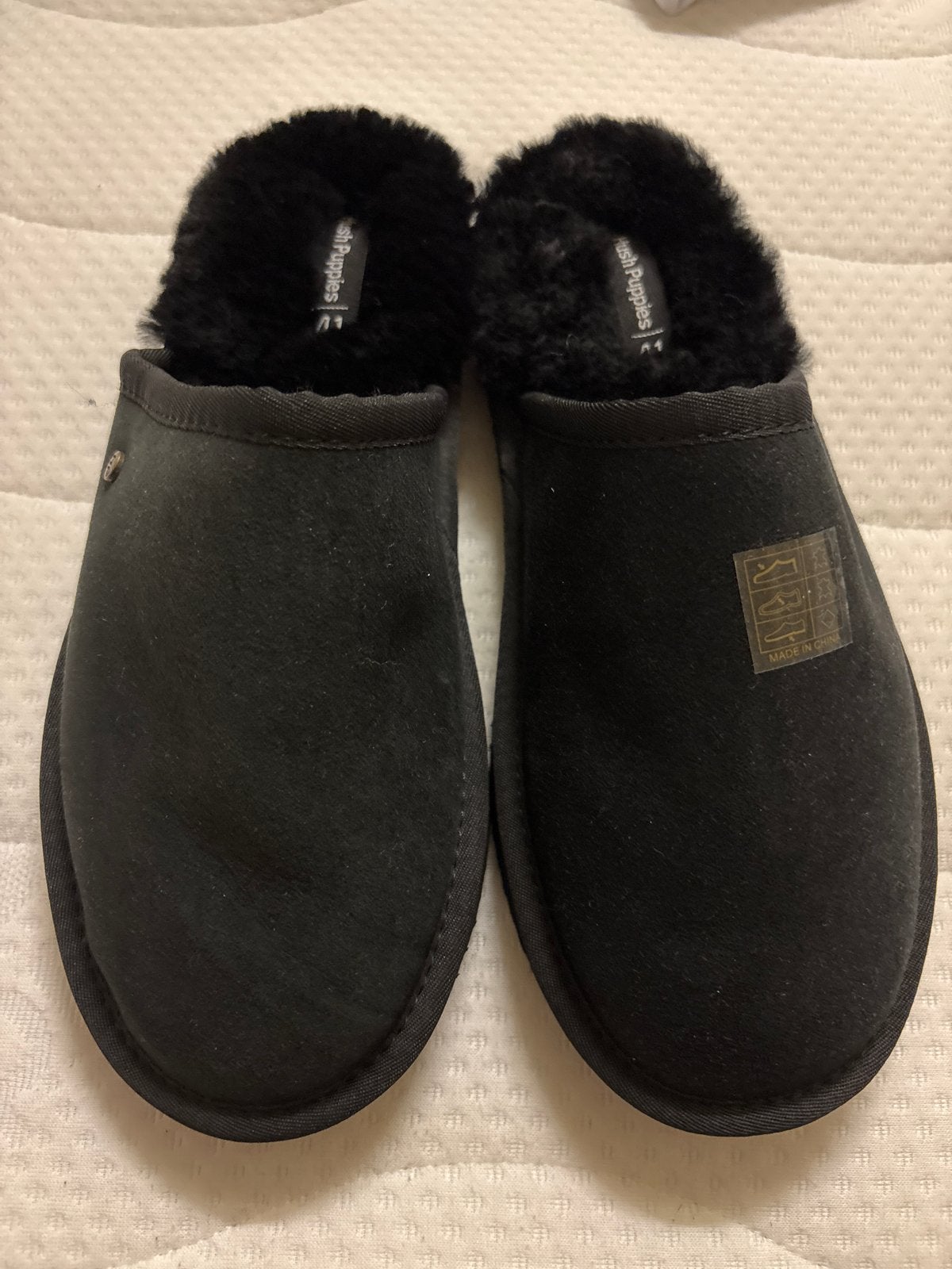 Nieuwe Hush Puppies pantoffels maat 41, Ophalen of Verzenden, Nieuw, Zwart, Pantoffels of Sloffen