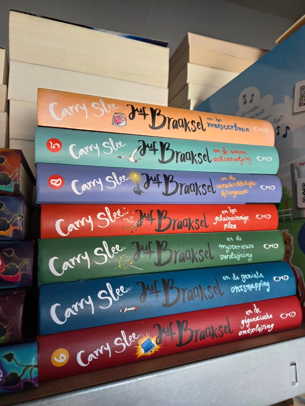7x boeken - Juf Braaksel, Boeken, Ophalen of Verzenden, Zo goed als nieuw
