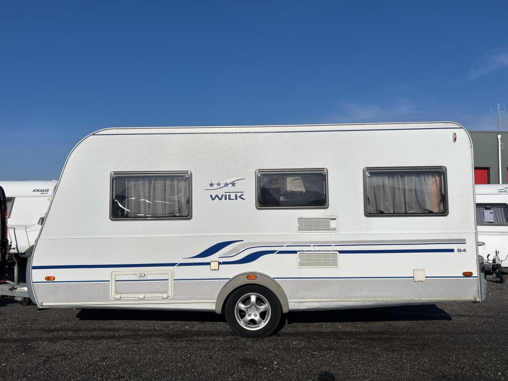 Wilk S4 450 HTD RONDZIT VAST BED VOORTENT, Caravans en Kamperen, Caravans, Rondzit, Schokbreker, Wilk, 1000 - 1250 kg
