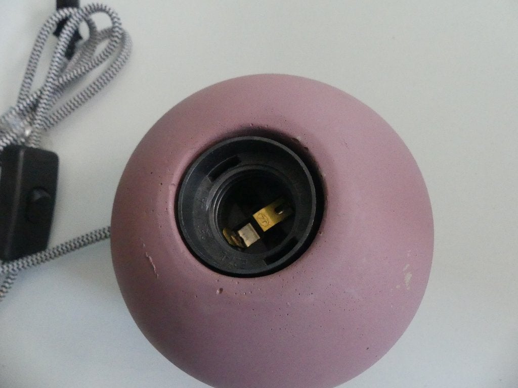 Lamp / Tafellamp / Kwantum / Alya Terra / 2021, Roze, Ophalen of Verzenden, Keramiek