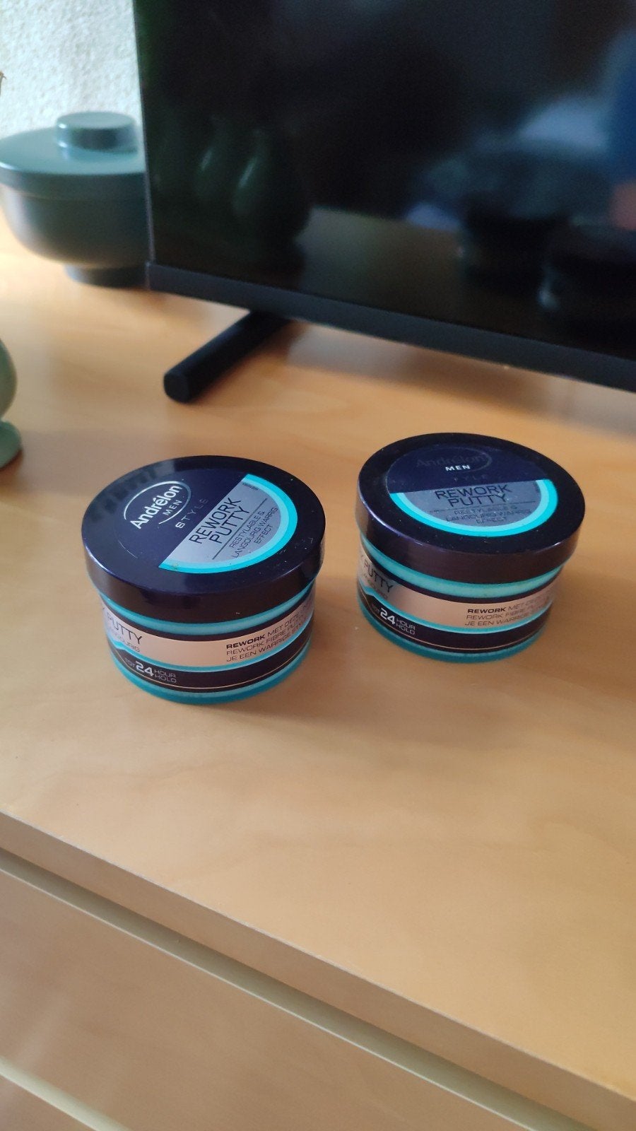 Andrelon men rework putty, Verzenden, Nieuw, Gel, Wax, Haarlak of Mousse