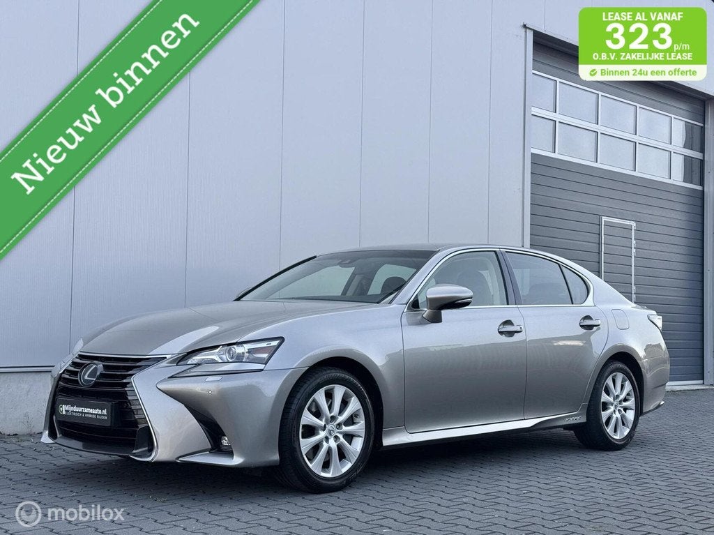 Lexus GS 300h Luxury Aut. Leder Dealer ond, Vol ! Netjes, Auto's, Achterwielaandrijving, Gebruikt, 23 km/l, Leder