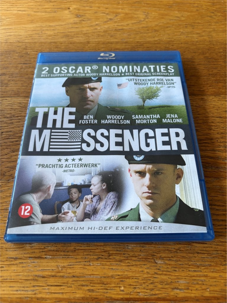 Blu-ray The Messenger - NL-Uitgave, Nederlands, Film, Drama, Ophalen of Verzenden