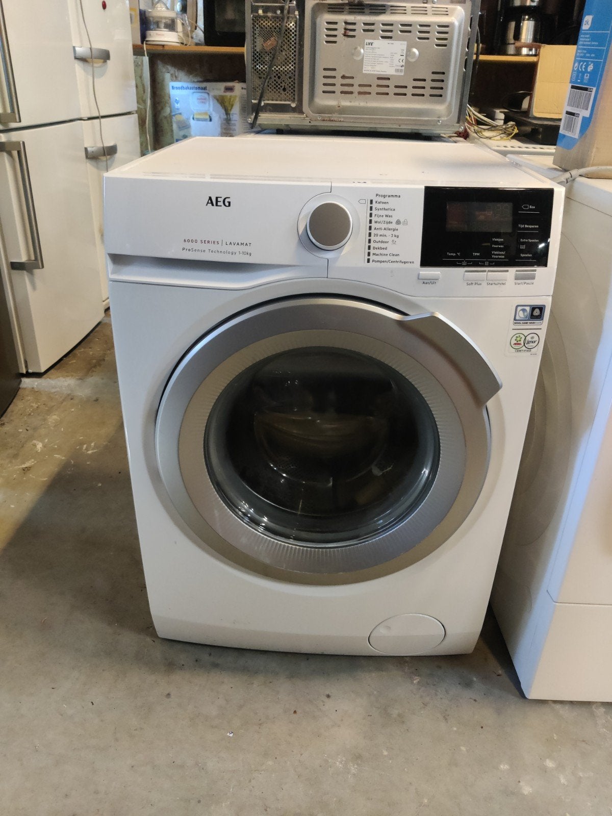 AEG 6000 Series Lavamat ProSense 1-10kg Wasmachine, Witgoed en Apparatuur, Wasmachines, Gebruikt, 8 tot 10 kg, 1600 toeren of meer