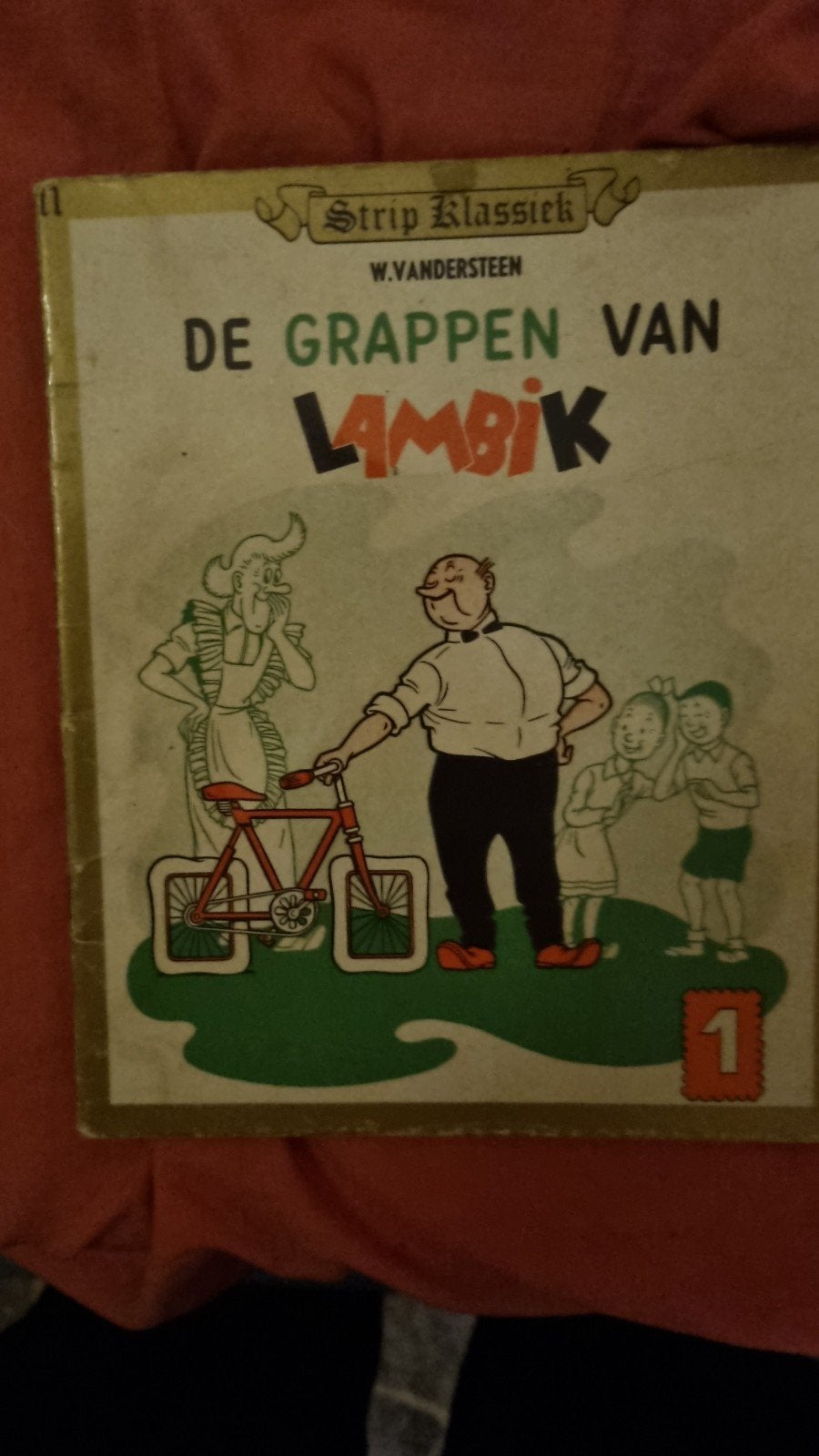 Strip Klassiek: De Grappen van Lambik (nr. 1), Boeken, Stripboeken, Eén stripboek, Ophalen of Verzenden, Gelezen, W. Vandersteen