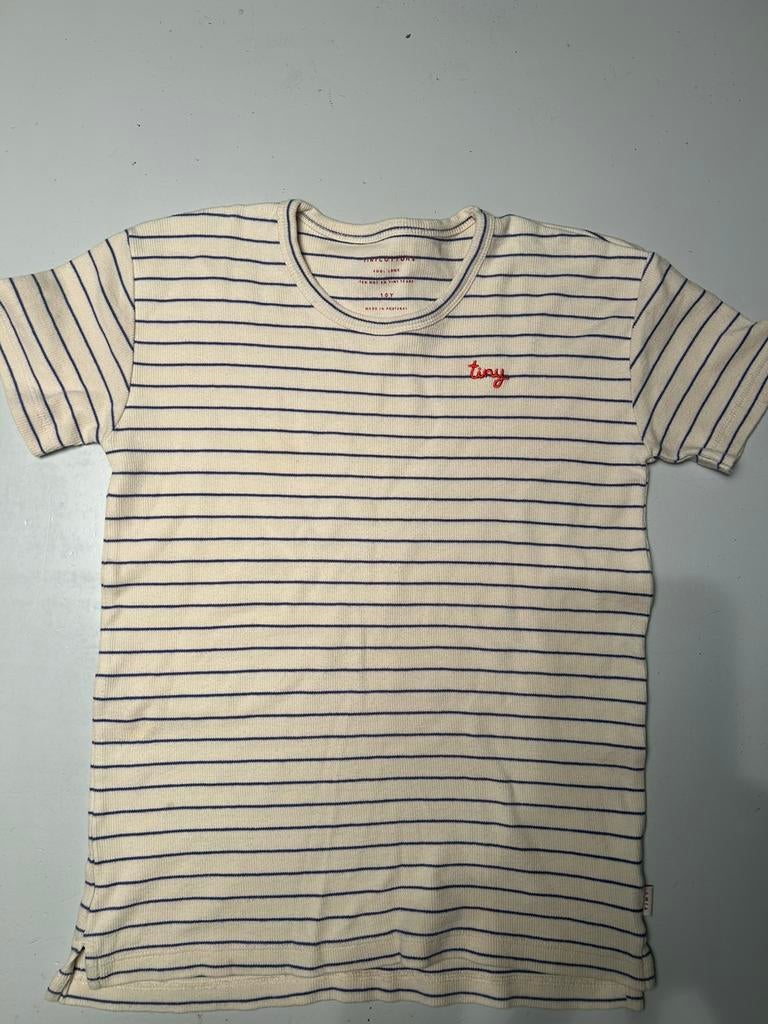 Tiny cottons t shirt maat 10 gestreept, Ophalen of Verzenden, Zo goed als nieuw