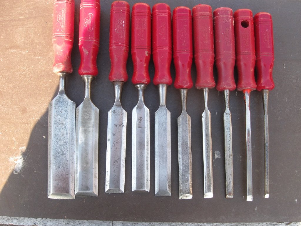 nooitgedagt beitels, Ophalen of Verzenden, Gebruikt, Beitel, Nooitgedacht