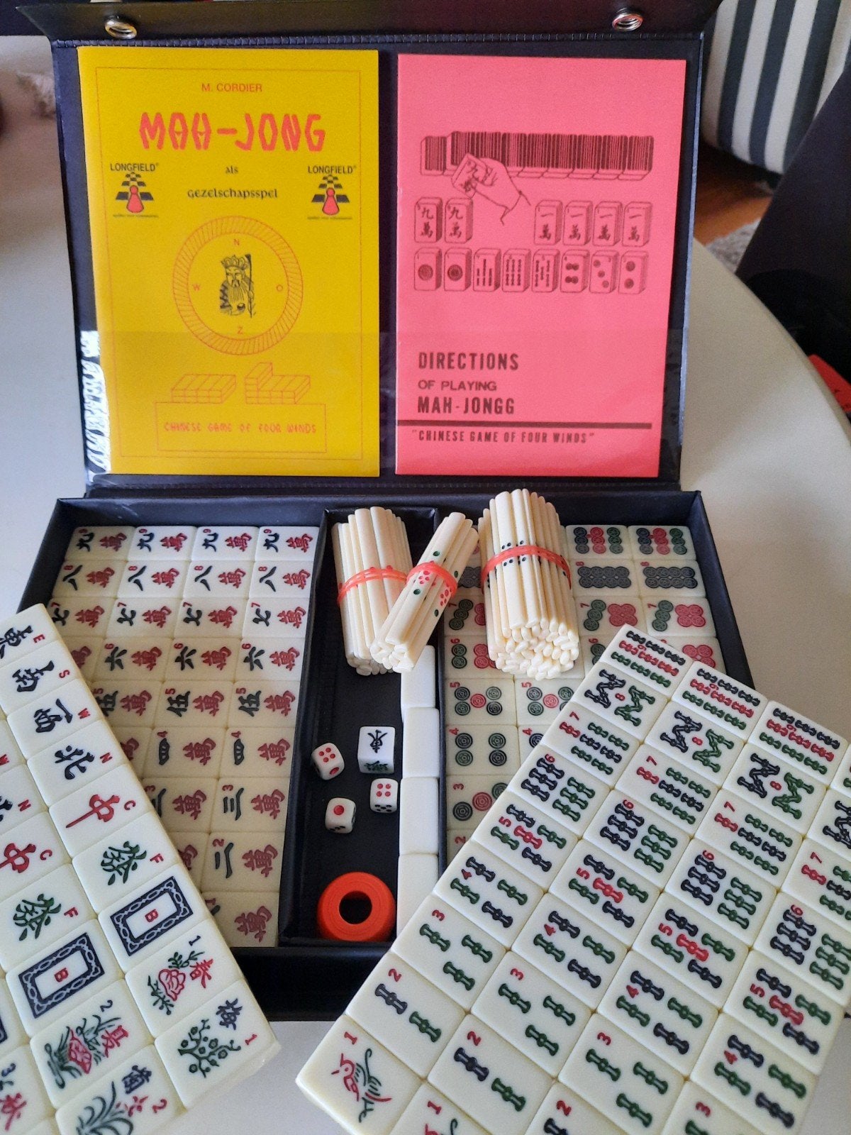 vintage Mahjong set  nieuw, Ophalen of Verzenden, Nieuw