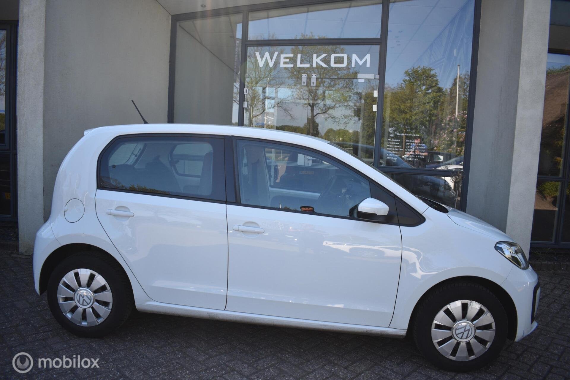 Volkswagen Up! 1.0 2020|5DRS,|Airco|Elekt,pakket|1e Eig., Auto's, Voorwielaandrijving, Stof, Wit, Origineel Nederlands