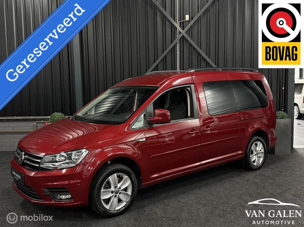 Volkswagen Caddy Maxi 1.4 TSI DSG-Automaat Highline Camera, Auto's, Volkswagen, 125 pk, Gebruikt, Automatische klimaatregeling
