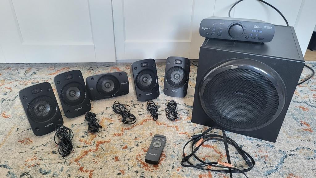 Speakerset Logitech 5.1, Ophalen of Verzenden