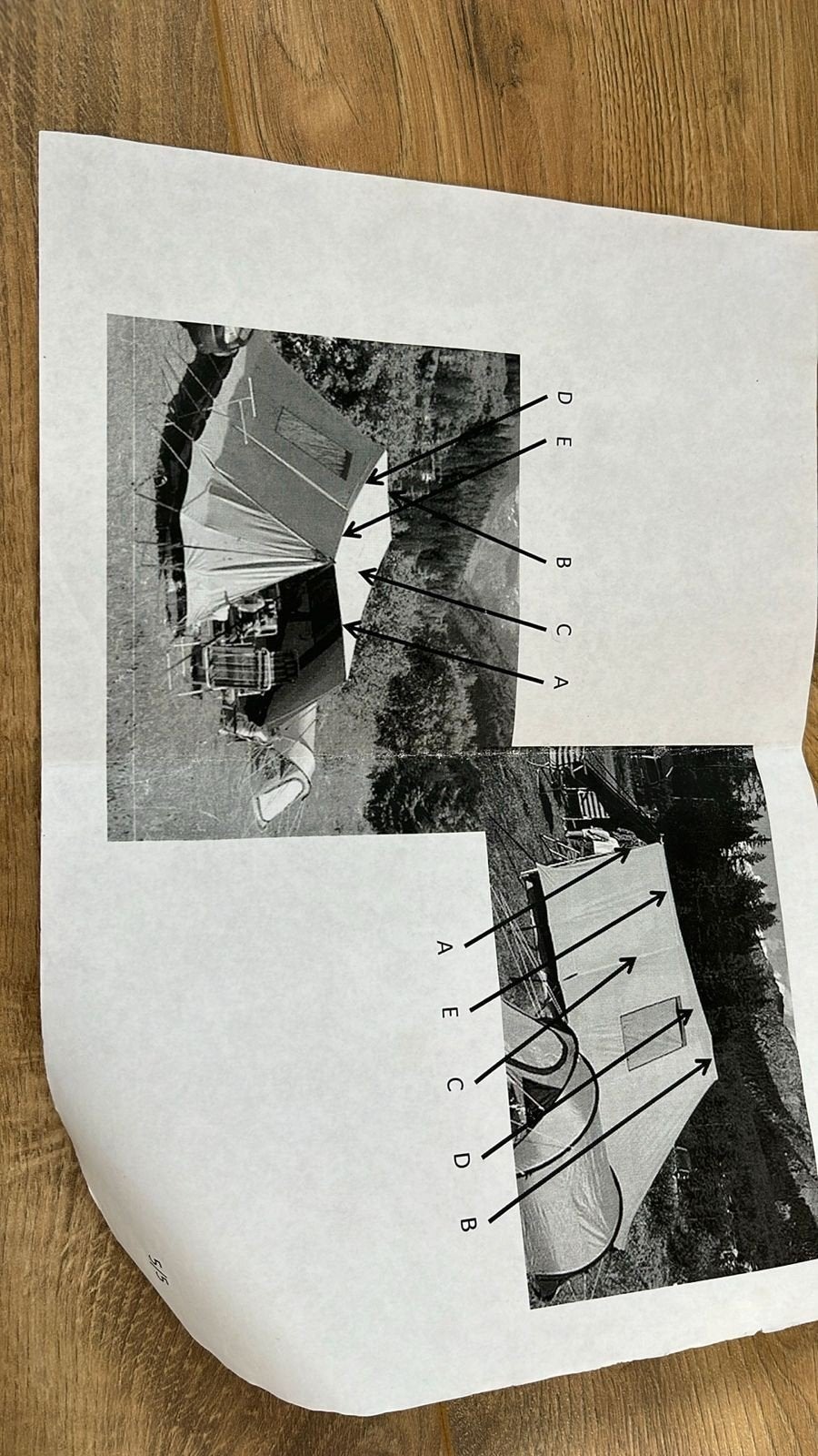 Tent de wit Martinique by Cabanon, Caravans en Kamperen, Ophalen, Gebruikt