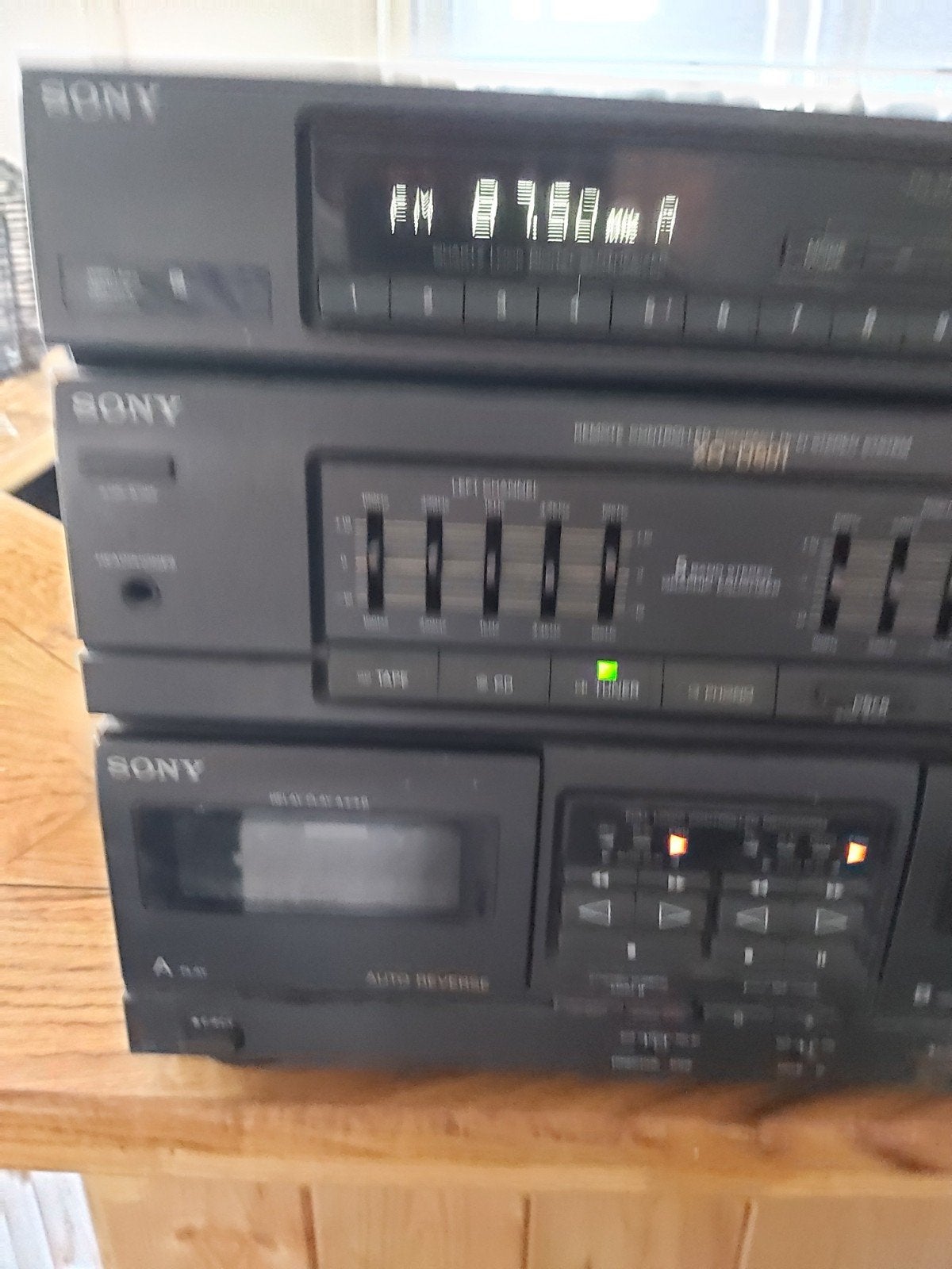 te koop Sony stereo, Ophalen of Verzenden, Gebruikt