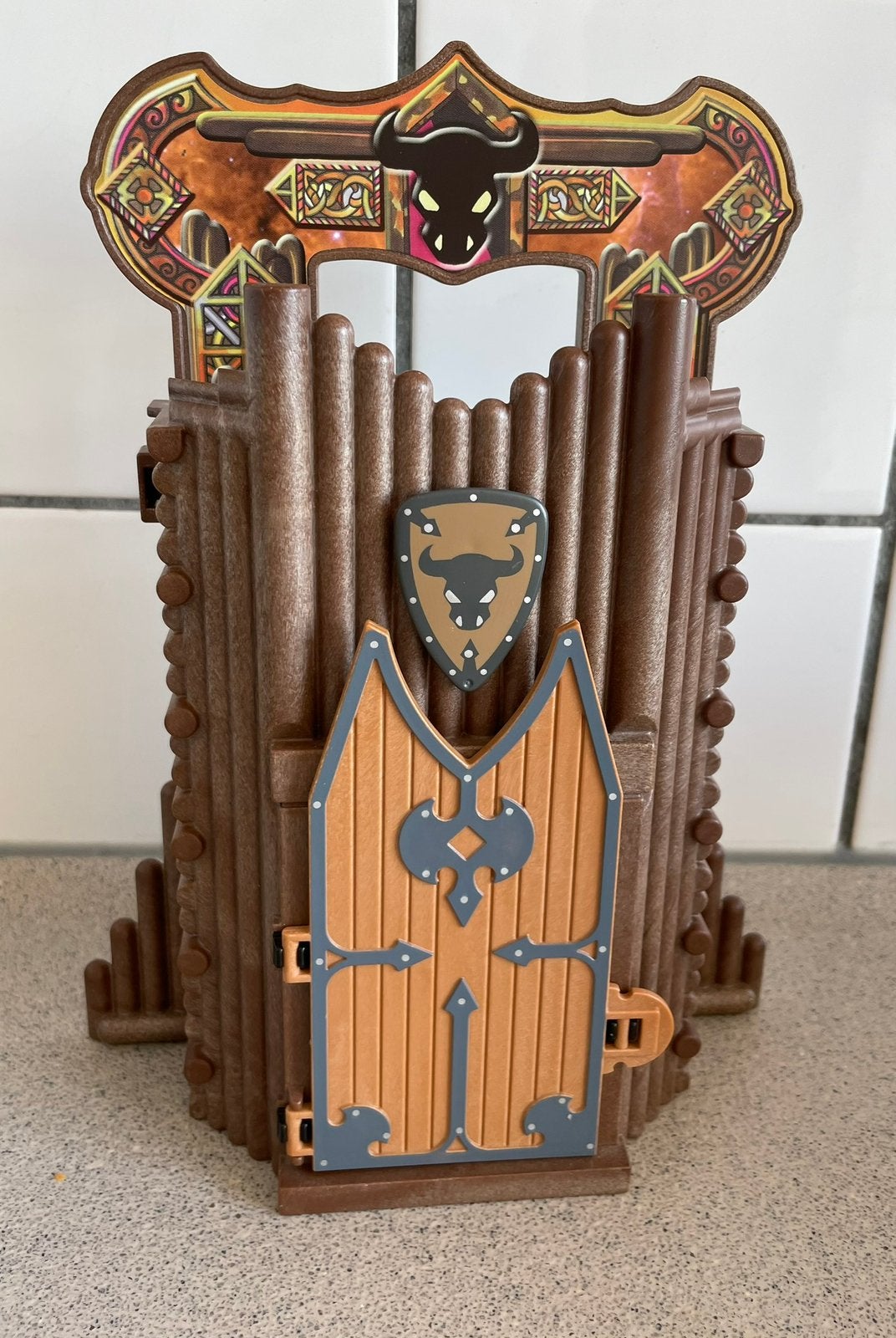 Playmobil poort van de Vikingen barbaren 4774, Ophalen of Verzenden, Zo goed als nieuw