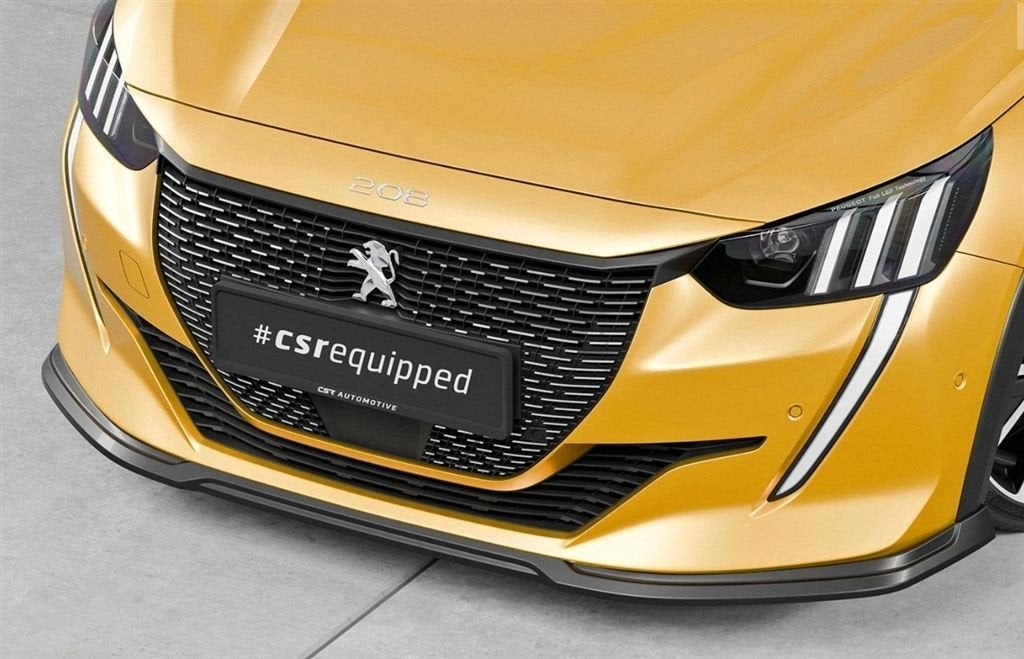 CSR Automotive Splitter SpoilerPeugeot 208 II GT GT-Line, Auto diversen, Tuning en Styling, Verzenden, Automotive Parts, A.parts@hotmail.nl