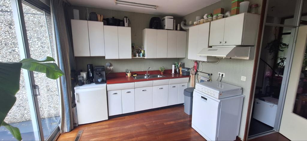 Vintage Amerikaanse keuken (eind jaren 60), Ophalen, Gebruikt, Wit, Hoekkeuken