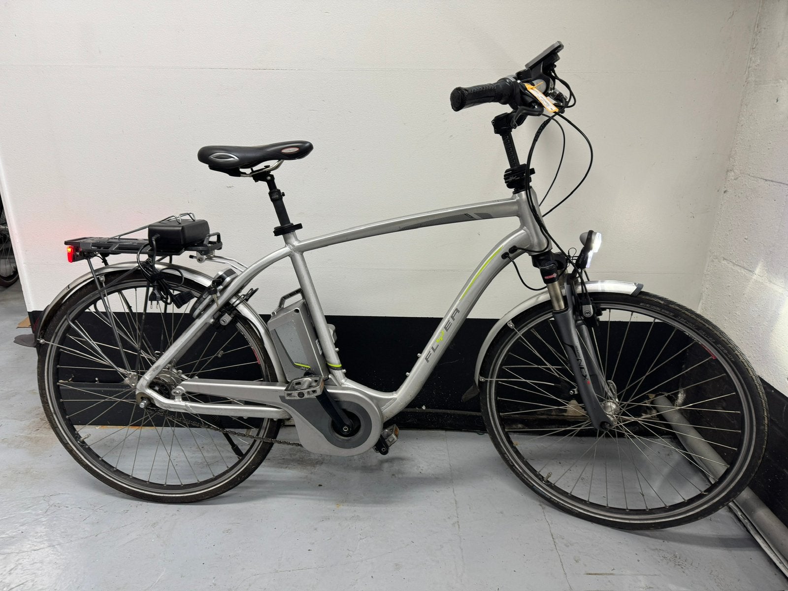 Flyer elektrische fiets defect accu, Elektrische fiets, Gebruikt, Ophalen of Verzenden, Motor
