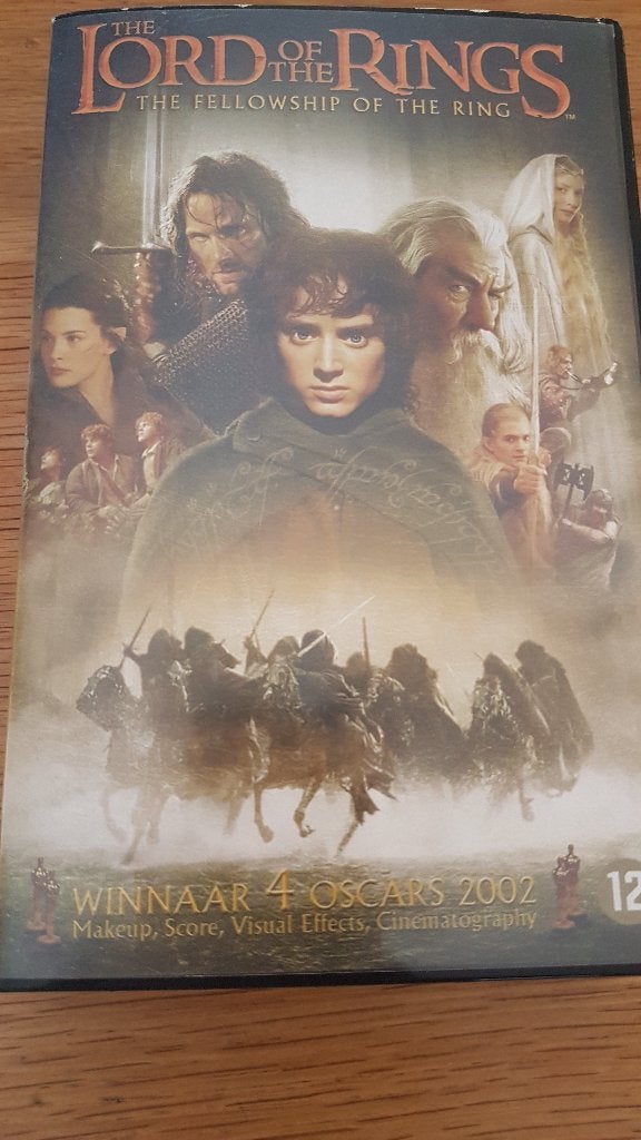 Vhs videoband the lord of the rings fellowship of the ring, Ophalen of Verzenden, Overige typen