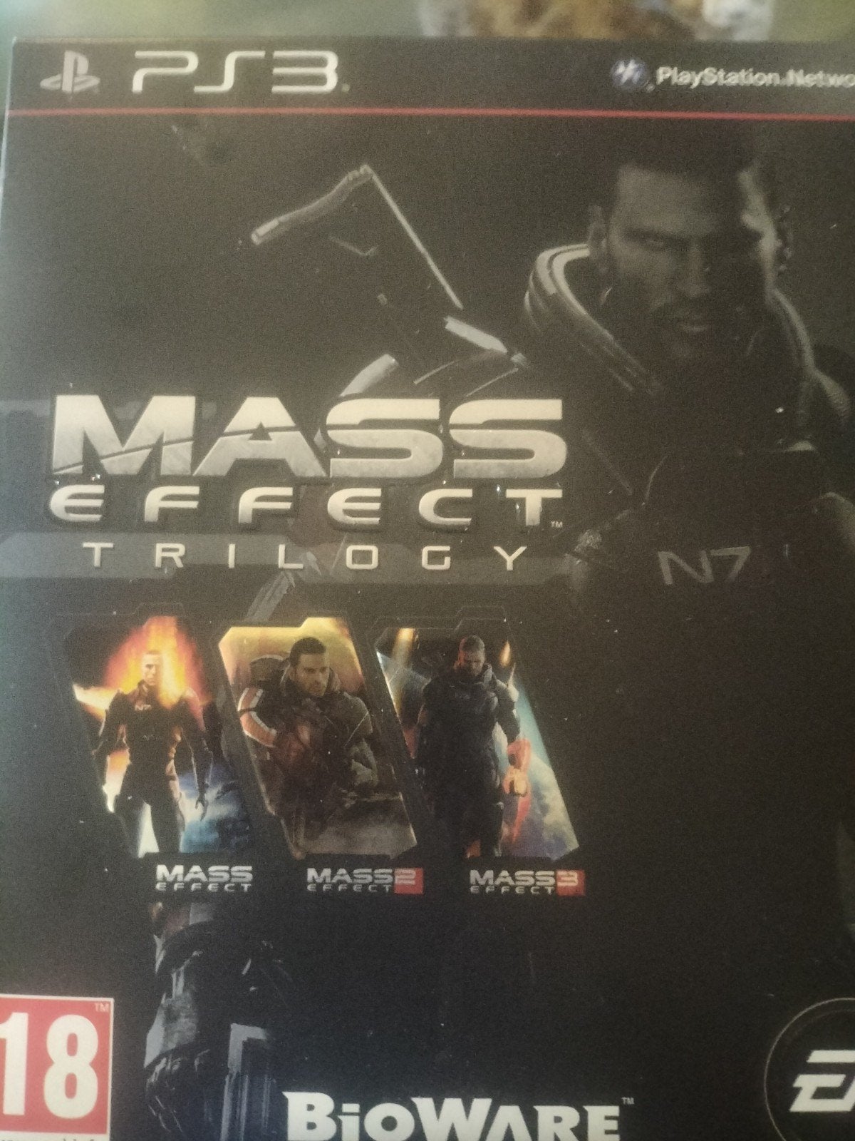 Mass Effect Trilogy PS3 - Sci-Fi RPG Collectie, Online, Gebruikt, Vanaf 18 jaar, 1 speler
