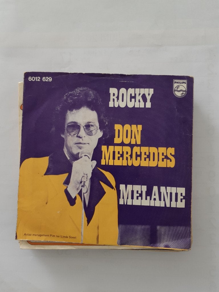 Don Mercedes , Rocky , single, Ophalen of Verzenden, Gebruikt, Pop