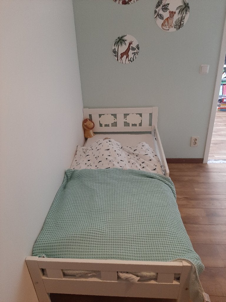 Peuterbed Ikea, Ophalen, Gebruikt, 70 tot 85 cm, 140 tot 160 cm