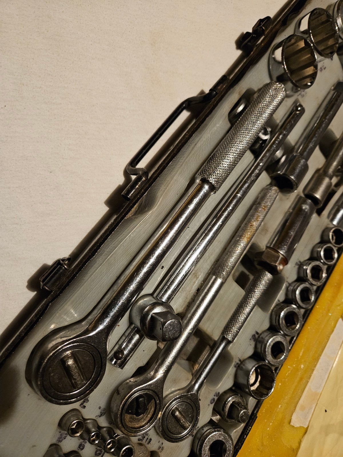 Kinzo dopsleutelset - 1/4", 3/8" en 1/2" drive, Ophalen, Gebruikt, Sleutel/ratel, Overige merken