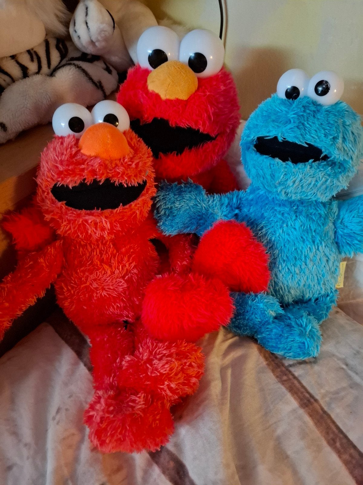 3 Sesamstraat figuren., Ophalen of Verzenden, Overige typen