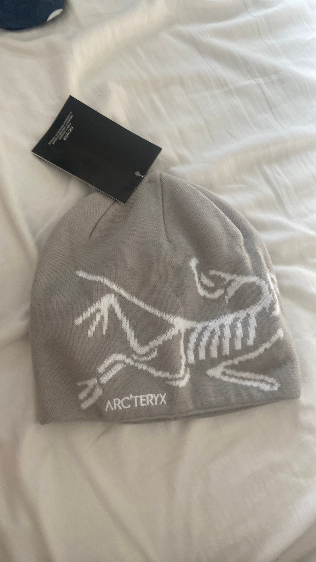 Grijze arc teryx muts, Ophalen of Verzenden, Zo goed als nieuw, Overige maten, Muts
