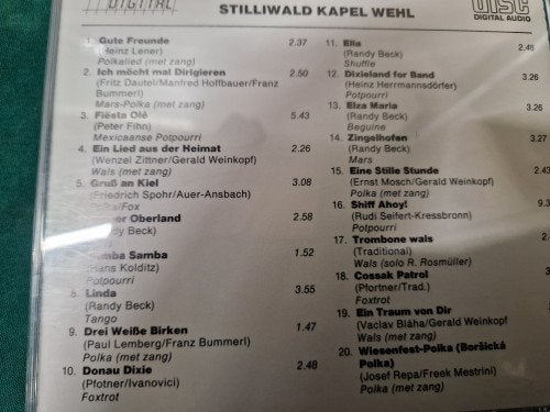 cd stillewald kapel wehl, Ophalen of Verzenden