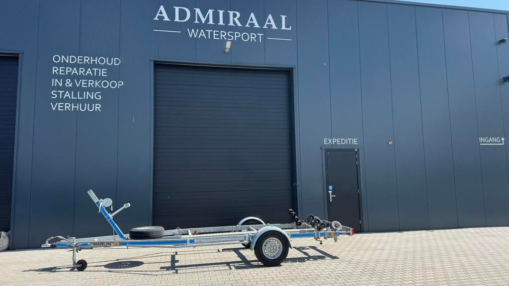 Marlin Boottrailer ( Eigen Kenteken ), Watersport en Boten, Boottrailers, Gebruikt, Minder dan 6 meter, Ophalen of Verzenden