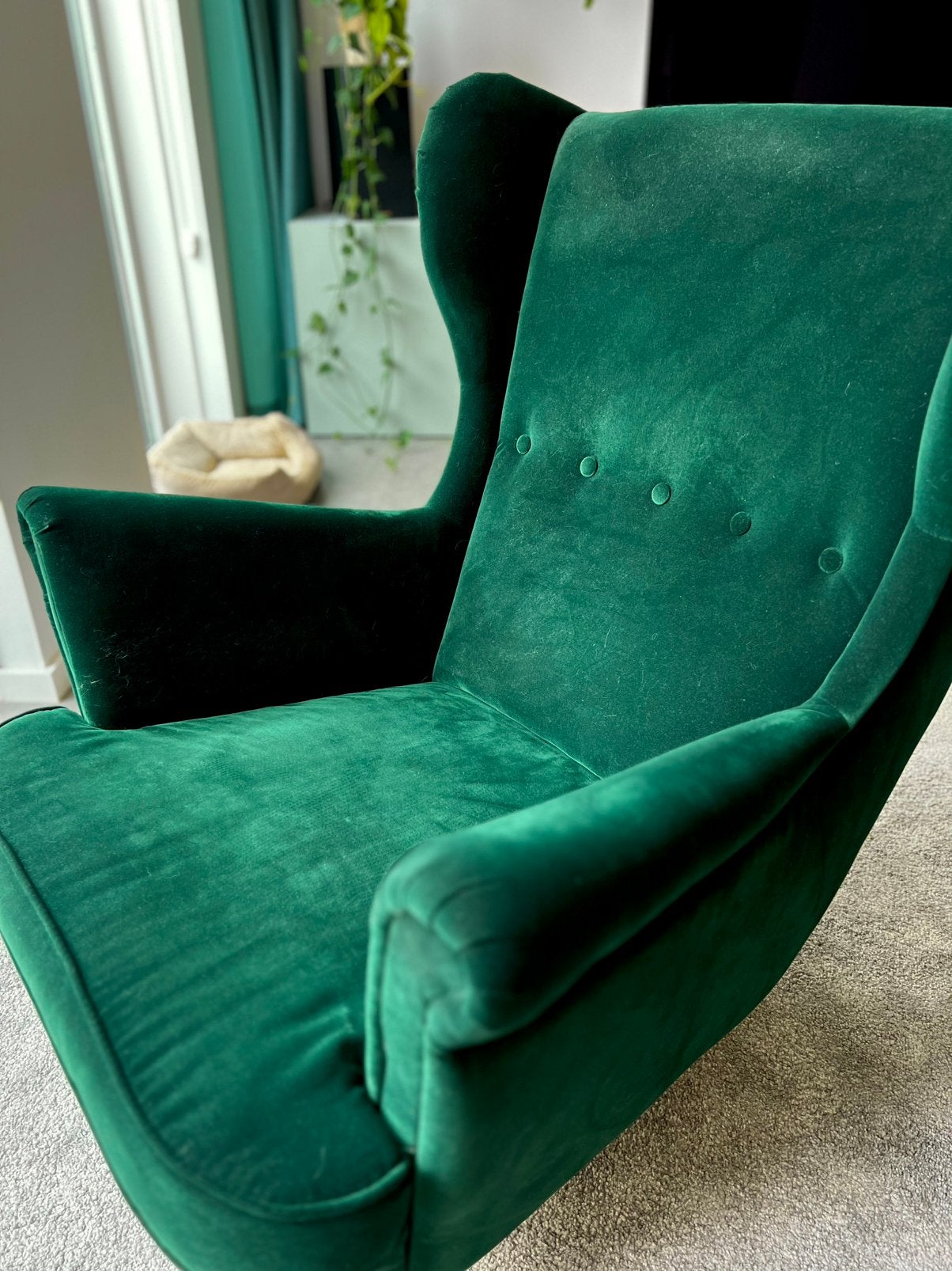 IKEA STRANDMON fauteuil – zo goed als nieuw, Ophalen, Eenpersoons, 75 tot 100 cm, Zo goed als nieuw