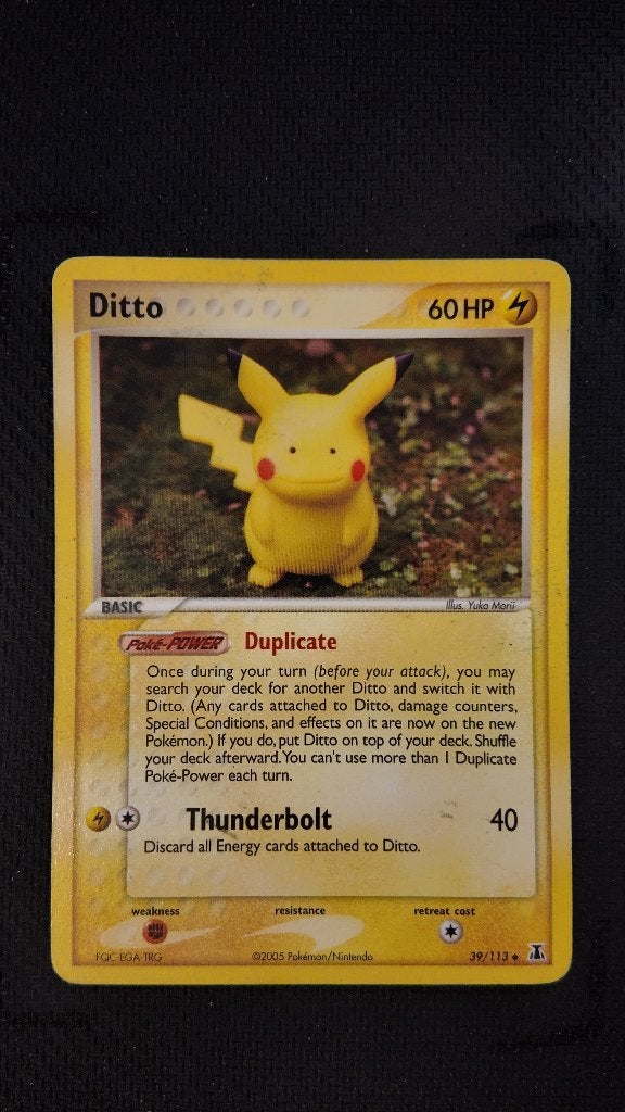 Ditto 1 39 Delta Species | Pokemon kaart, Ophalen, Zo goed als nieuw, Losse kaart