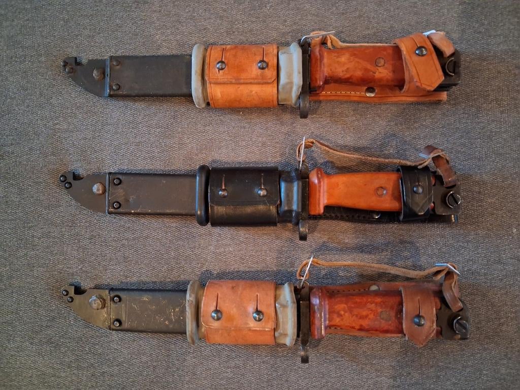 Diverse bajonetten voor de AK, Verzamelen, Militaria | Algemeen, Ophalen of Verzenden, Landmacht, Duitsland