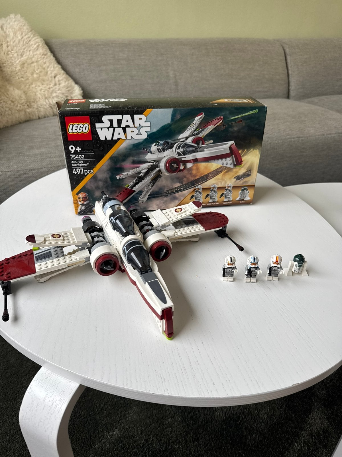 Lego Star Wars Jedi Starfighter & V-Wing Starfighter, Ophalen, Star Wars, Lego, Zo goed als nieuw