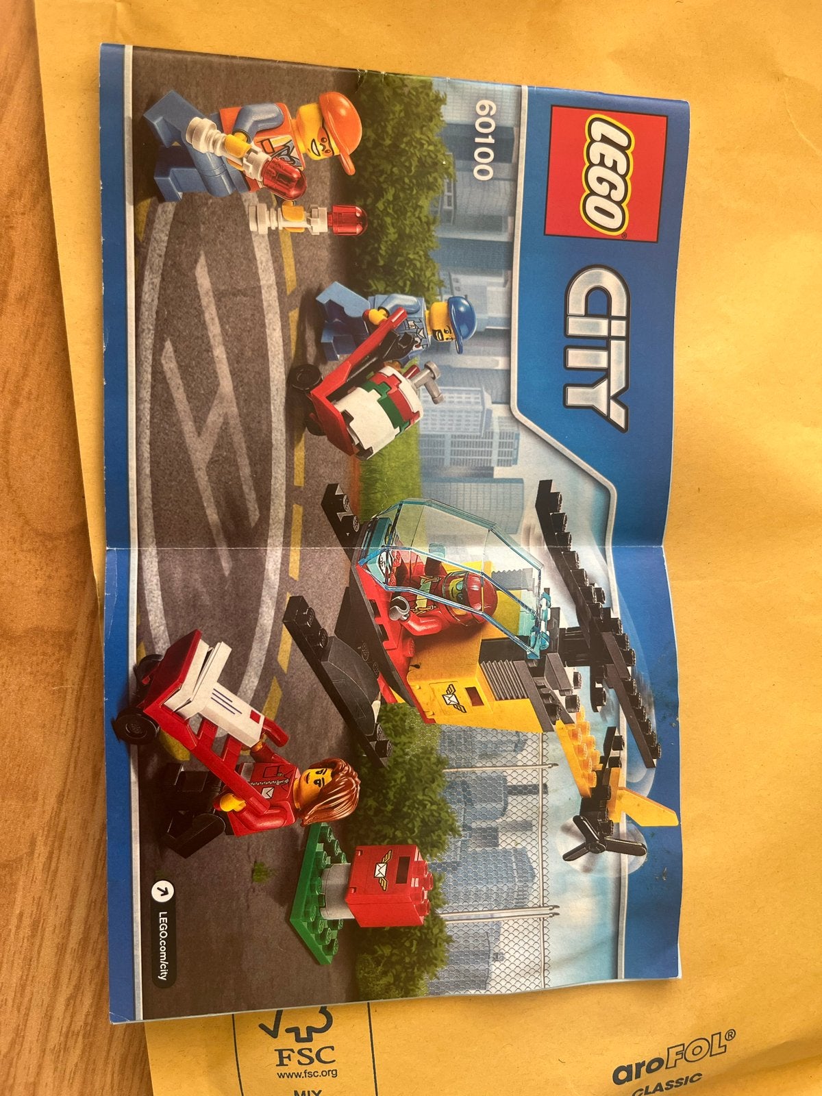 Lego City 60100 Vliegveld Starter Set - Instructieboekje, Compleet, City, Lego, Ophalen of Verzenden
