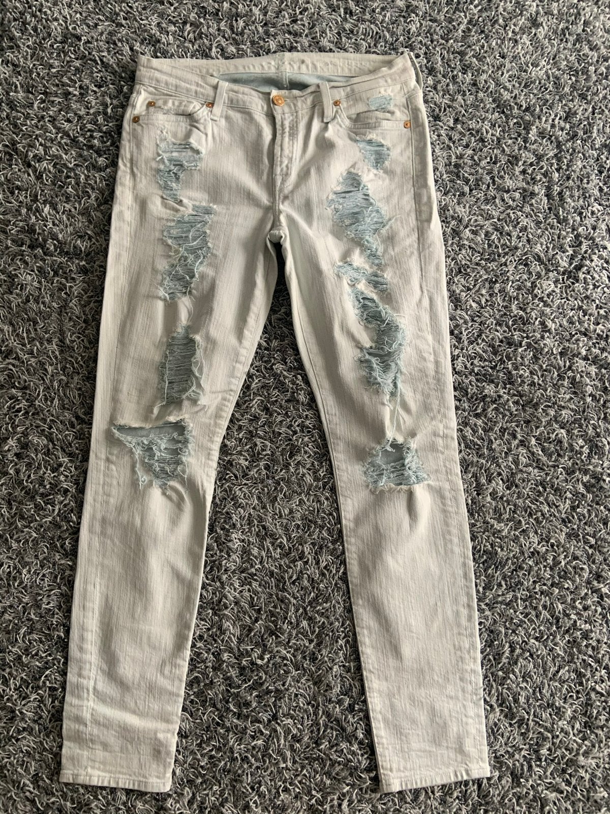 7 for all mankind jeans met oude look maat 29, Blauw, ., Ophalen of Verzenden, Zo goed als nieuw