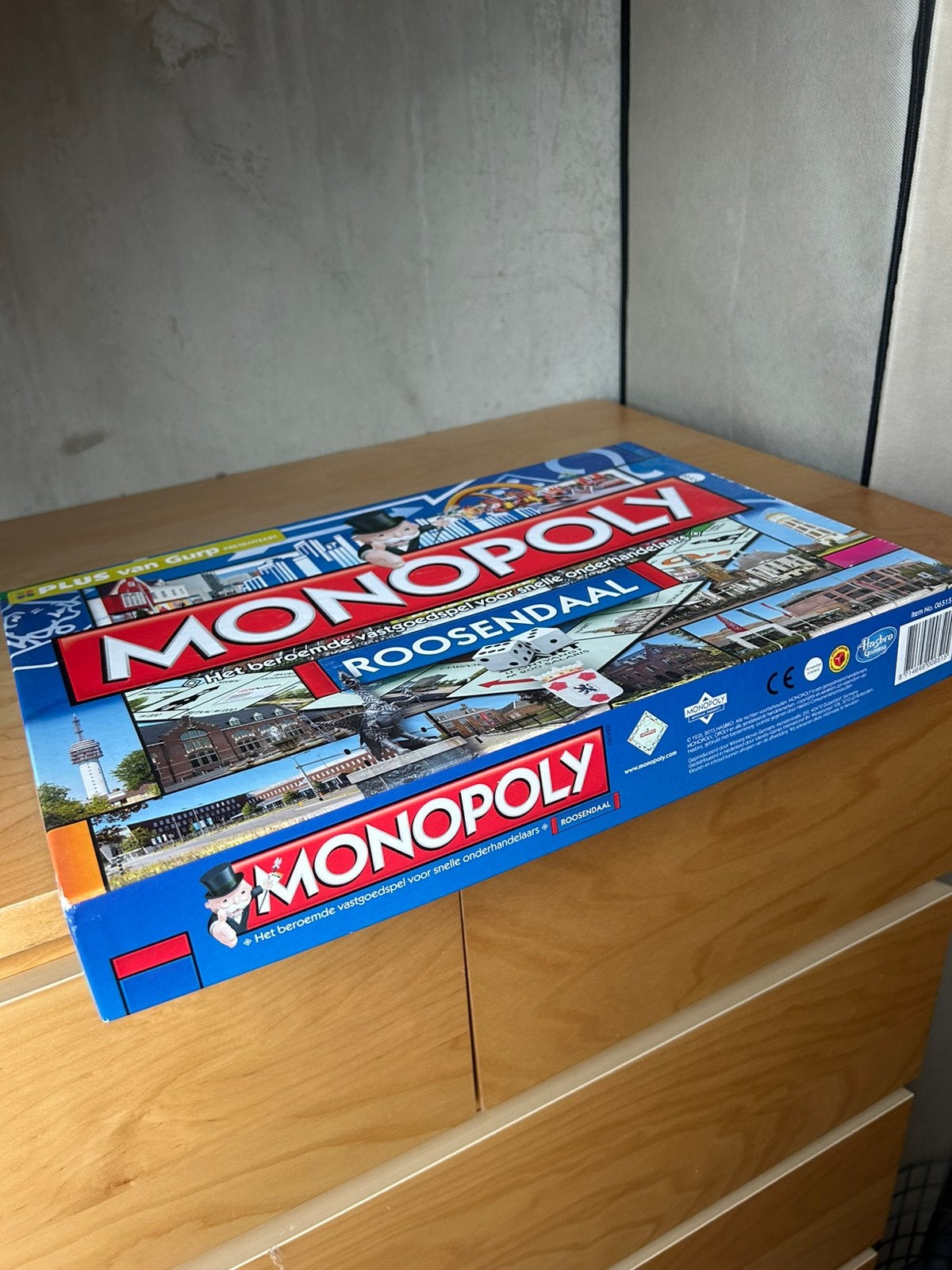 Monopoly Roosendaal uniek zeer netjes ophalen, Ophalen of Verzenden, Gebruikt