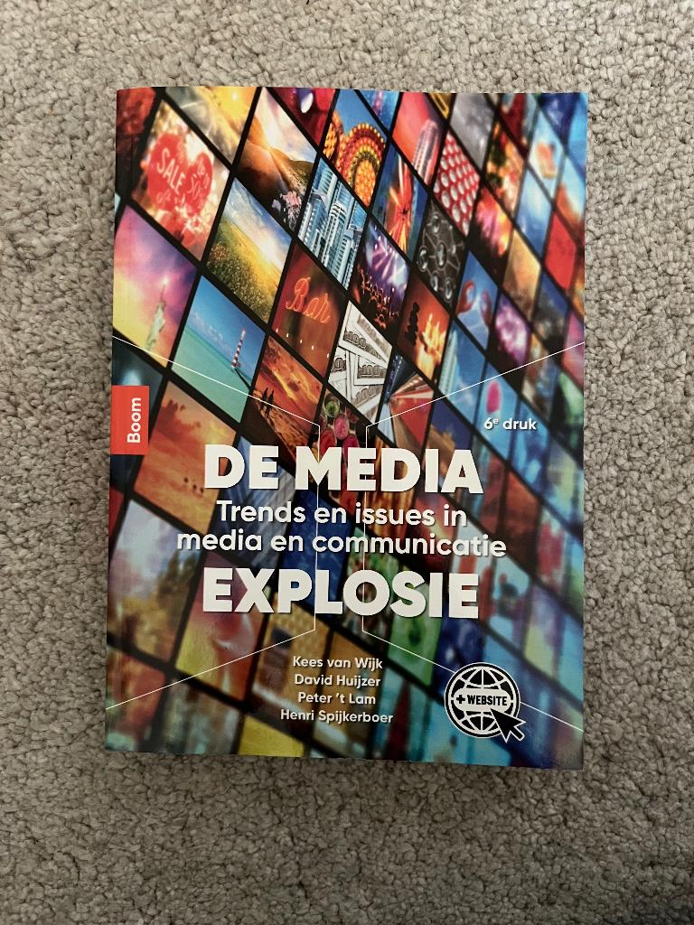 De media explosie, Boeken, Kees van Wijk, David Huijzer, Peter ‘t Lam, Henri Spijkerboer, Zo goed als nieuw, Alpha, HBO