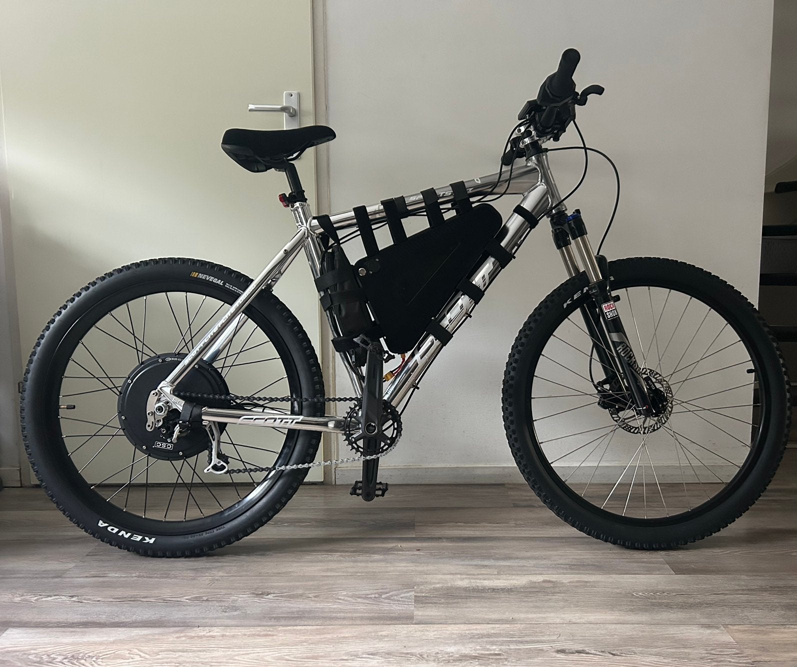 2000w 52v Conversion kit Scott, Fietsen en Brommers, Hardtail, Zo goed als nieuw, Schijfrem, Ophalen