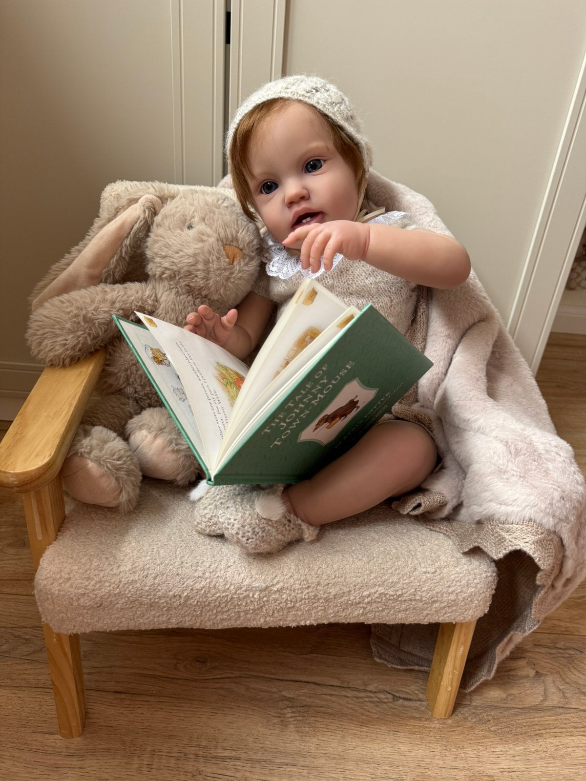 Reborn Doll Lottie #Artdoll, Verzamelen, Ophalen of Verzenden, Zo goed als nieuw, Pop