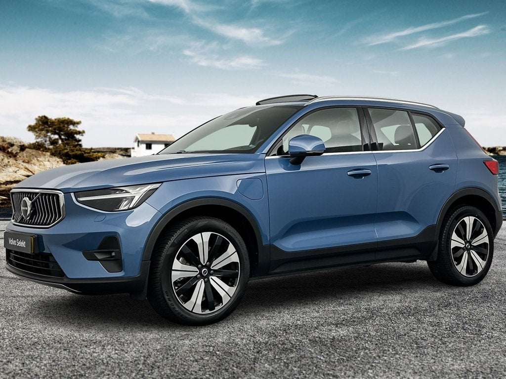 Volvo XC40 T5 262PK Recharge Ultimate Dark| Pano| H&K| Adap., Auto's, Volvo, 1811 kg, Met garantie (alle), Blauw, Plug-in hybride