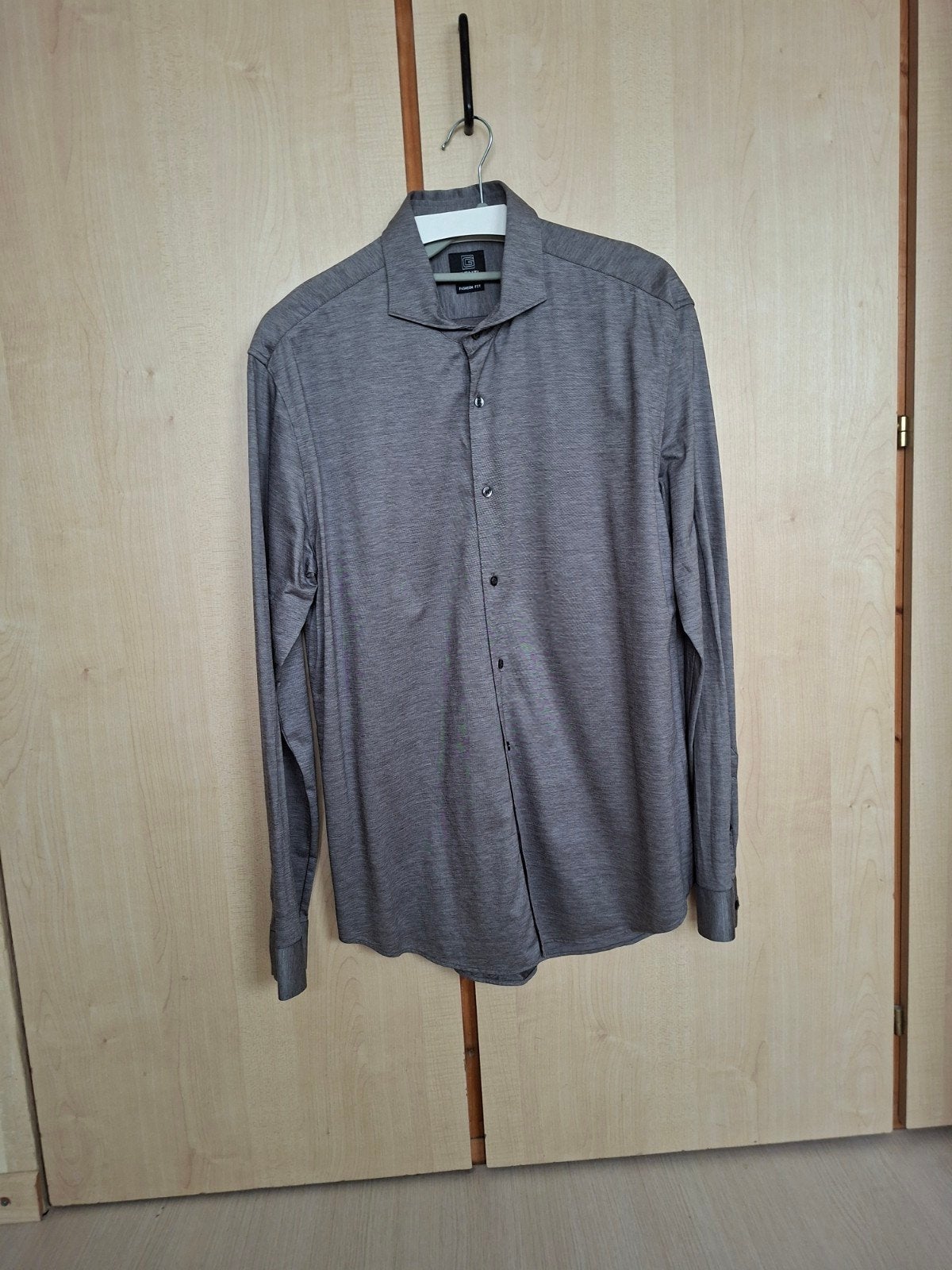 Nieuw Genti overhemd maat XL, Kleding | Heren, Nieuw, Ophalen of Verzenden, Grijs, Halswijdte 43/44 (XL)