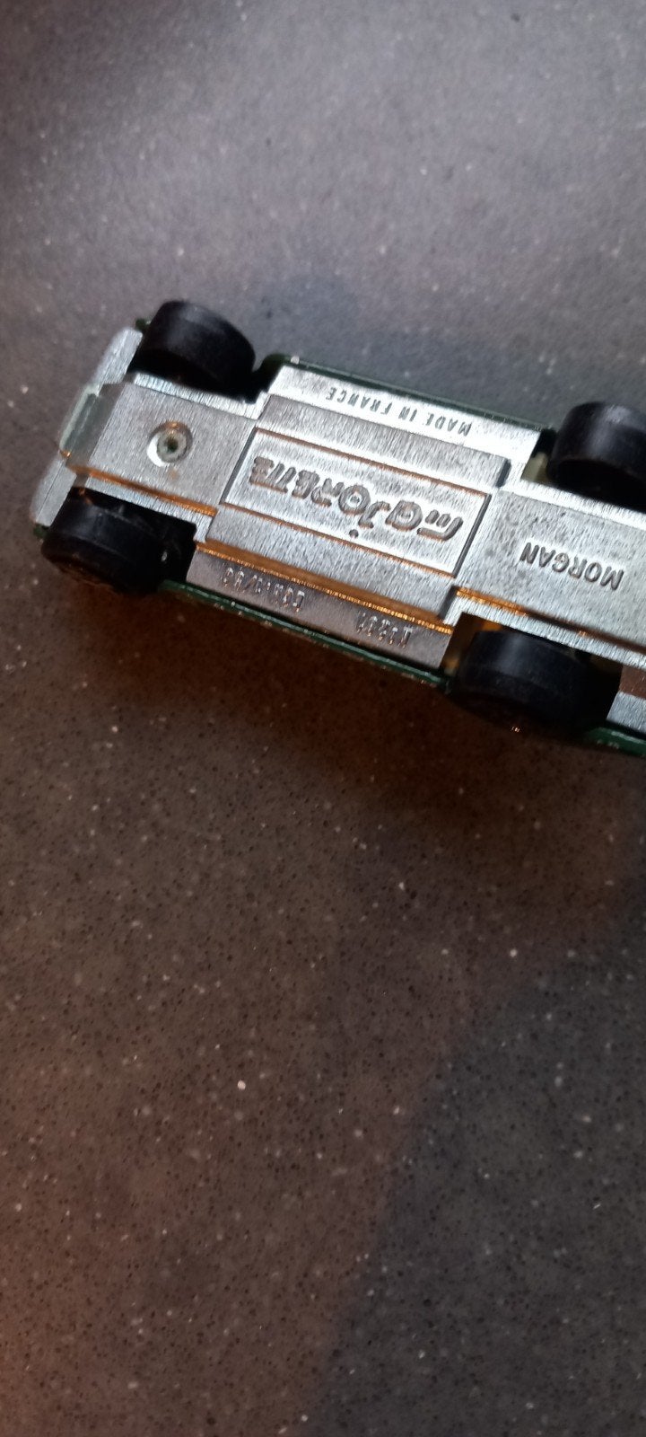 8826 Vintage Majorette Morgan Plus 8 Speelgoedauto - Groen, Ophalen of Verzenden