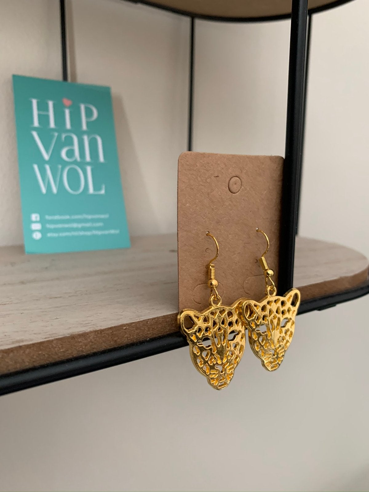Luipaard, Overige materialen, Hangers, Nieuw, Ophalen of Verzenden